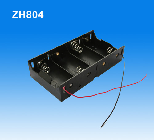 (ZH804)1号4节并排电池盒